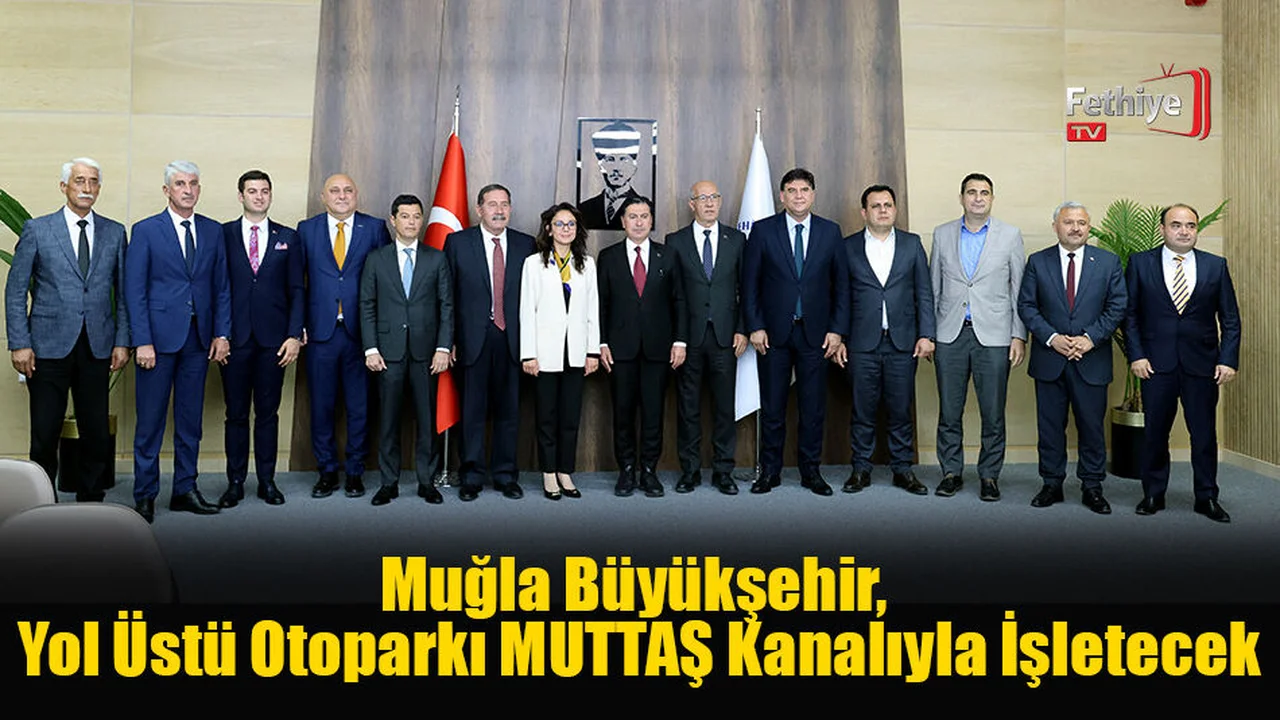 Muğla Büyükşehir, Yol Üstü Otoparkı MUTTAŞ Kanalıyla İşletecek
