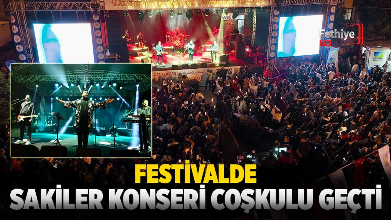 Festivalde Sakiler Konseri Coşkulu Geçti