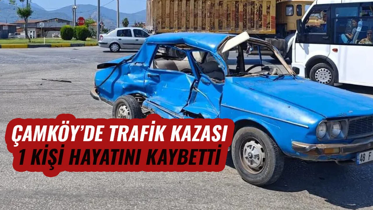 Fethiye'de Trafik Kazasında 1 Kişi Hayatını Kaybetti