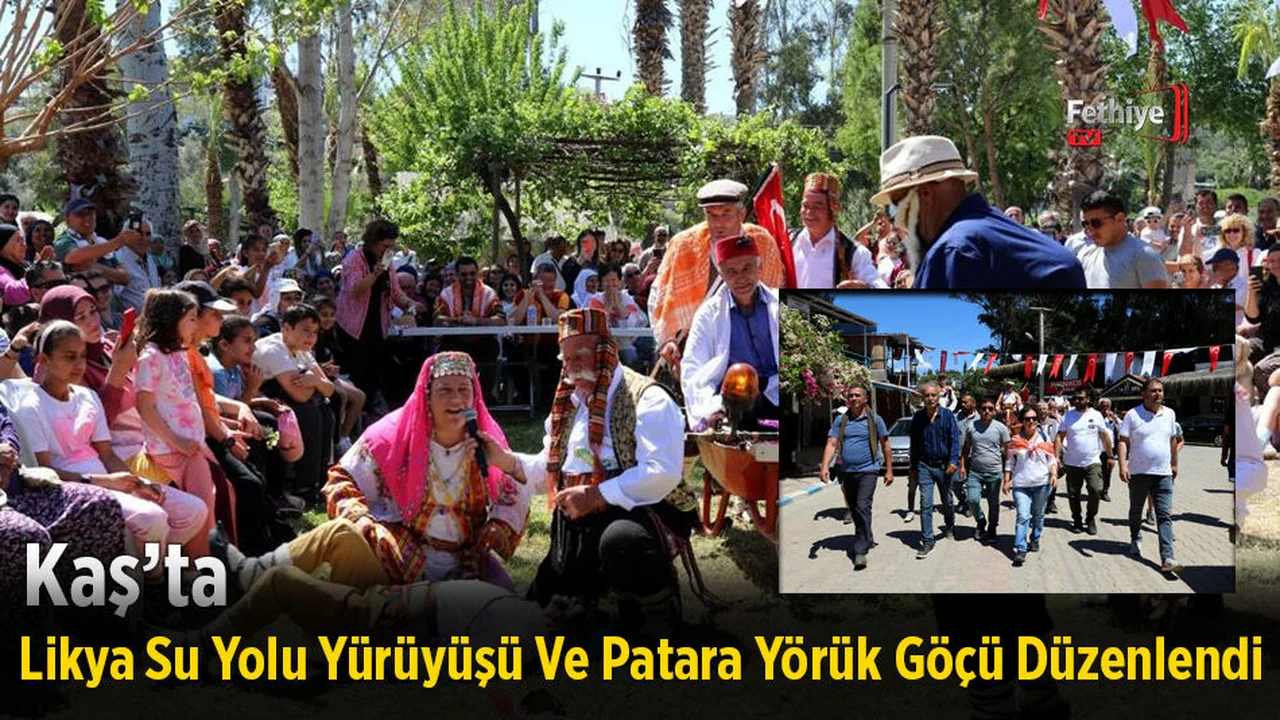 Kaş’ta Likya Su Yolu Yürüyüşü Ve Patara Yörük Göçü Düzenlendi