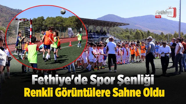 Fethiye'de Spor Şenliği Renkli Görüntülere Sahne Oldu