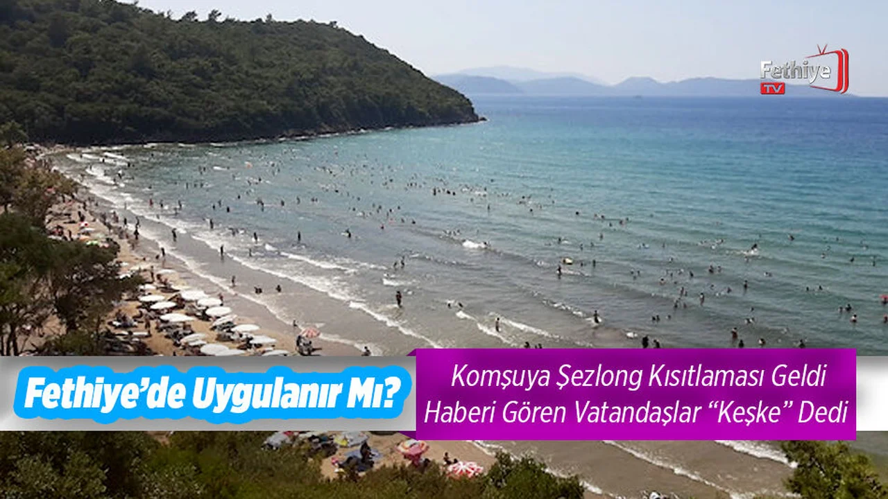 Komşuya Şezlong Kısıtlaması Geldi