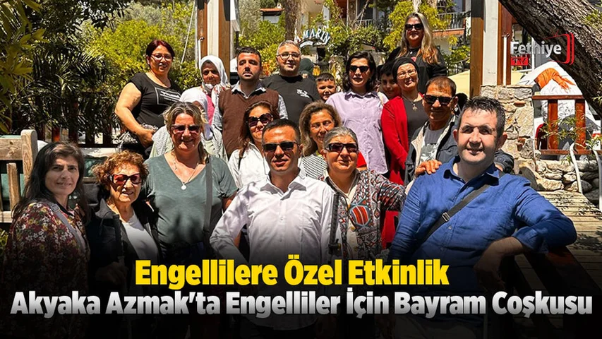 Engelliler ve Aileleri Akyaka Azmak'ta Bir Araya Geldi