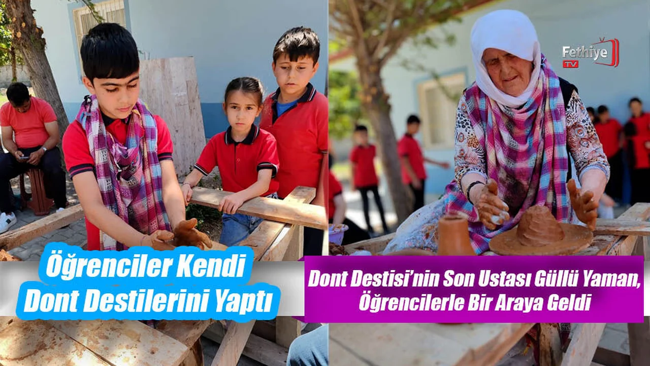 Seydikemer’de Öğrenciler Kendi Dont Destilerini Yaptı