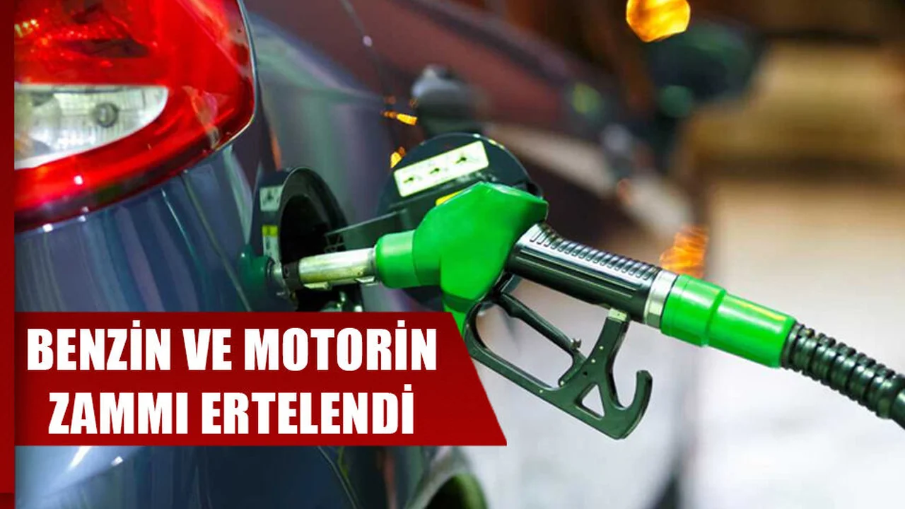 Benzin Ve Motorin Zammı Ertelendi