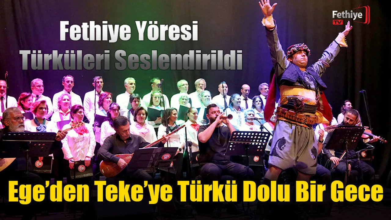 Ege’den Teke’ye Türkü Dolu Bir Gece