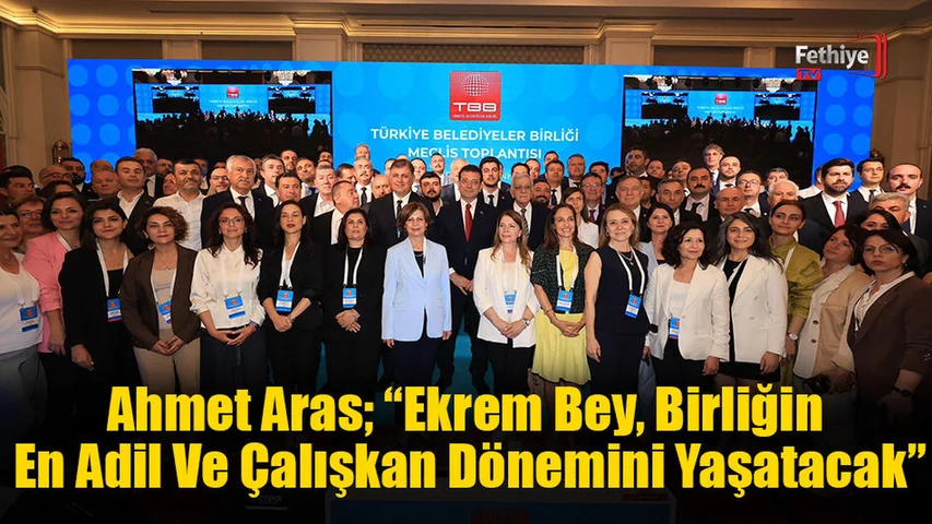 Ahmet Aras; “Ekrem Bey, Birliğin En Adil Ve Çalışkan Dönemini Yaşatacak”