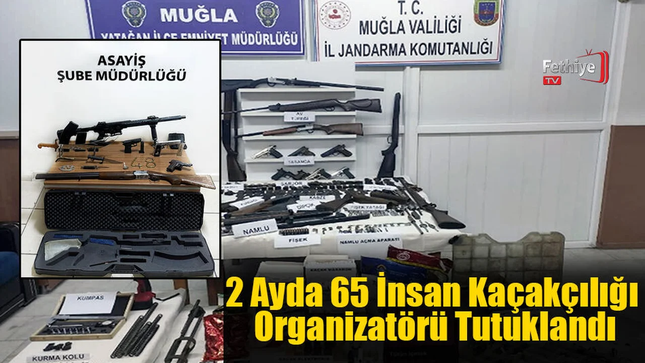 2 Ayda 65 İnsan Kaçakçılığı Organizatörü Tutuklandı