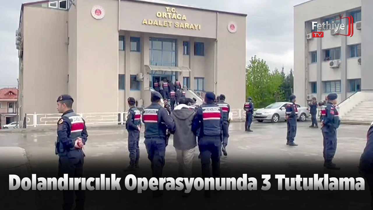 Dolandırıcılık Operasyonunda 3 Tutuklama