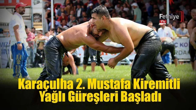Karaçulha 2. Mustafa Kiremitli Yağlı Güreşleri Başladı