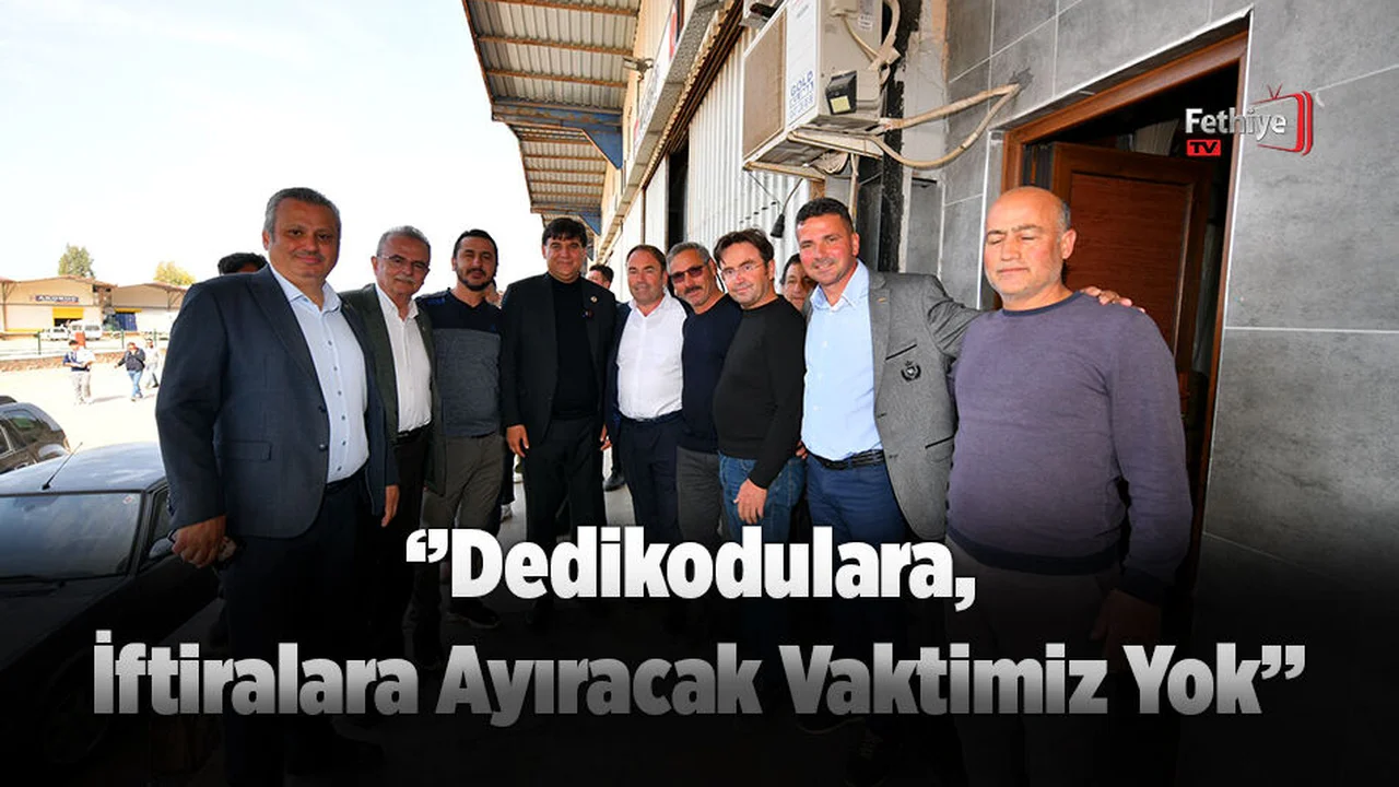 Karaca; ''Dedikodulara, İftiralara Ayıracak Vaktimiz Yok''