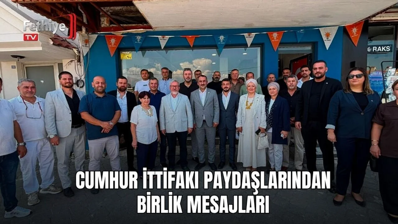 Cumhur İttifakı Paydaşlarından Birlik Mesajları