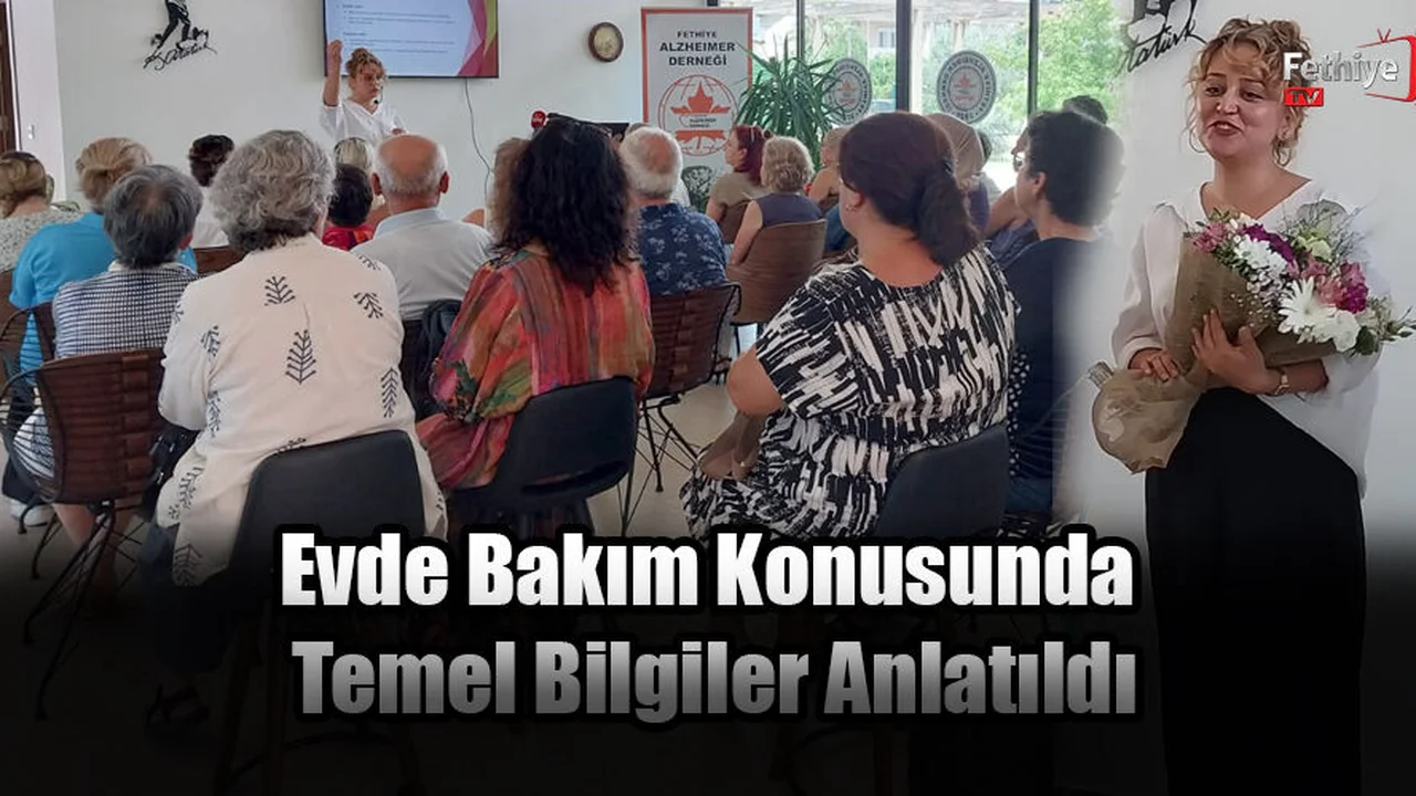 Evde Bakım Konusunda Temel Bilgiler Anlatıldı