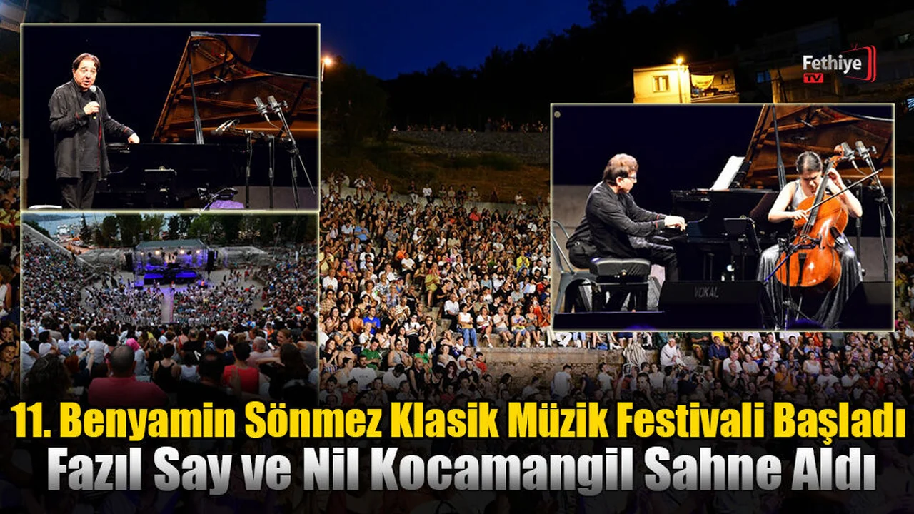 11. Benyamin Sönmez Klasik Müzik Festivali Başladı