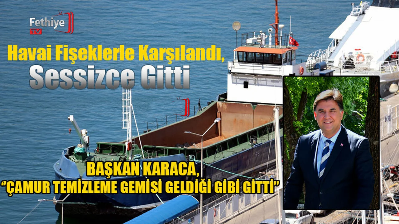 Havai Fişeklerle Karşılandı, Sessizce Gitti