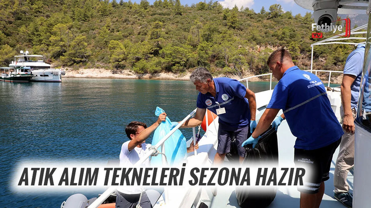 Atık Alım Tekneleri Sezona Hazır