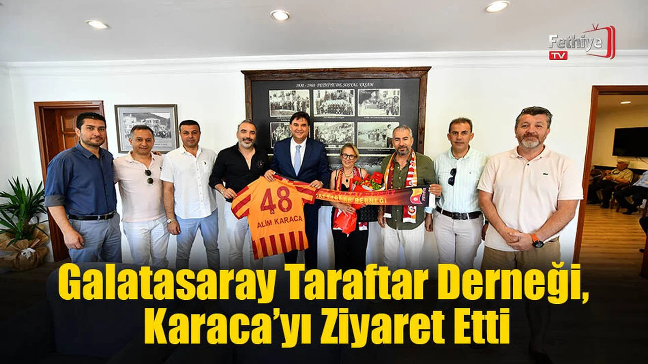 Galatasaray Taraftar Derneği, Karaca’yı Ziyaret Etti
