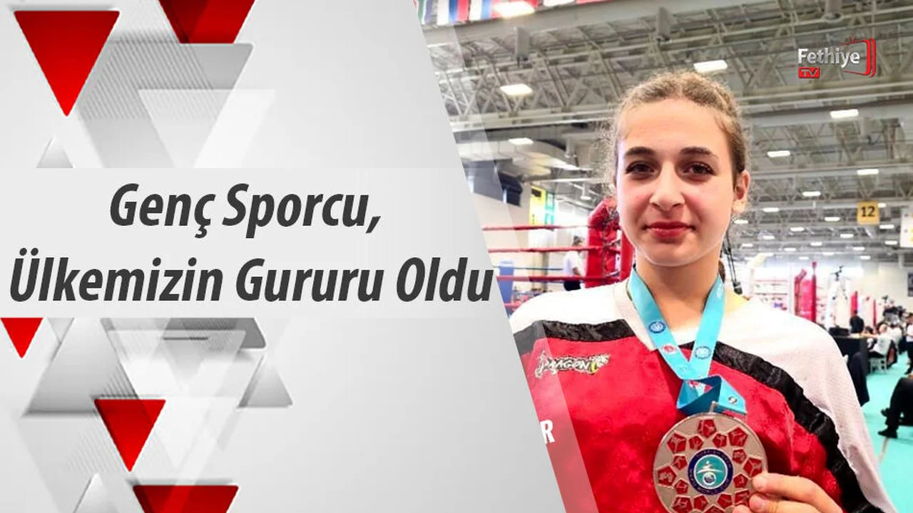 Genç Sporcu, Ülkemizin Gururu Oldu