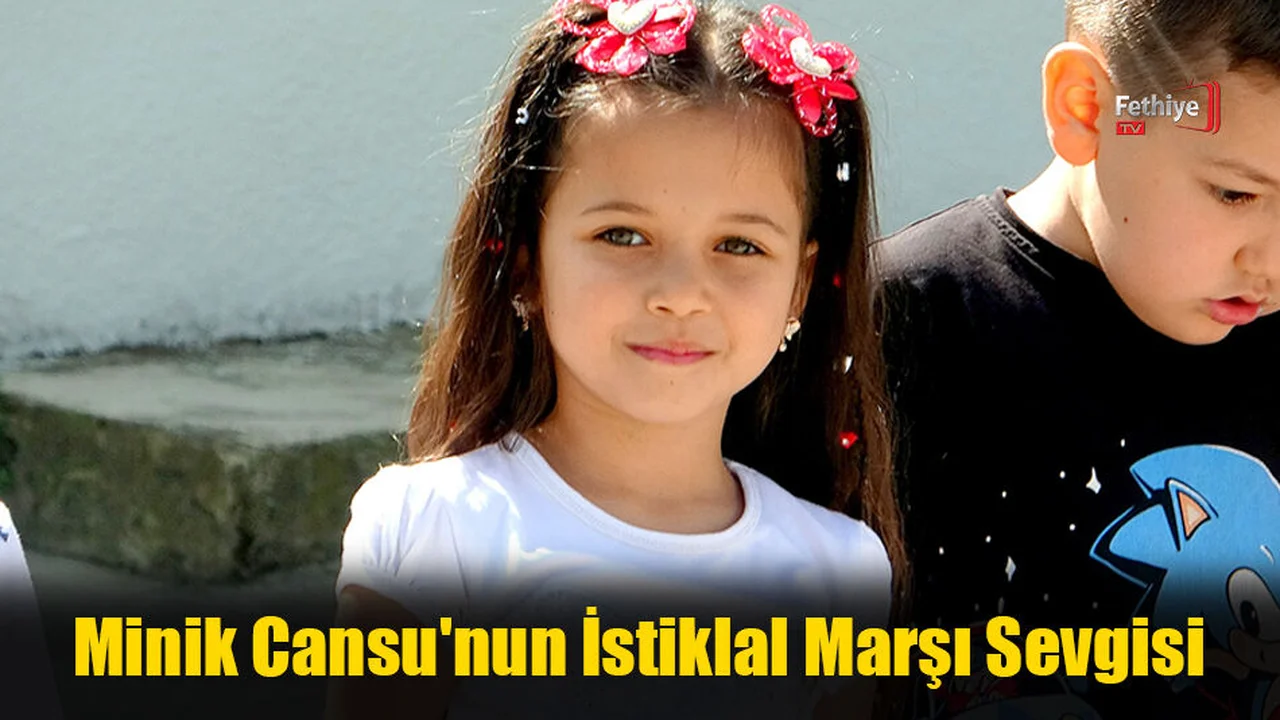 Minik Cansu'nun İstiklal Marşı Sevgisi