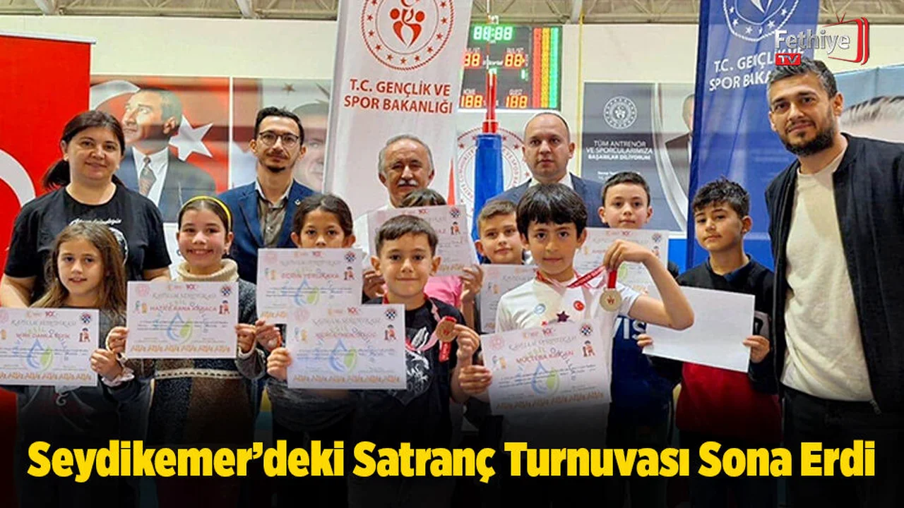 Seydikemer’deki Satranç Turnuvası Sona Erdi