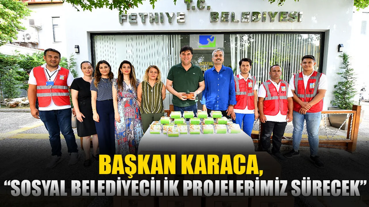 Karaca, “Sosyal Belediyecilik Projelerimiz Sürecek”