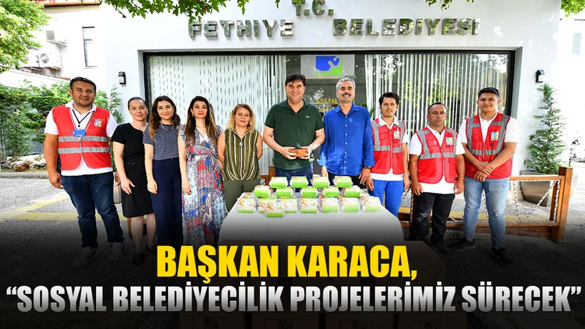 Karaca, “Sosyal Belediyecilik Projelerimiz Sürecek”