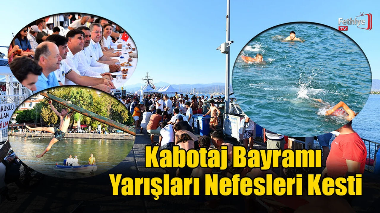 Kabotaj Bayramı Yarışları Nefesleri Kesti