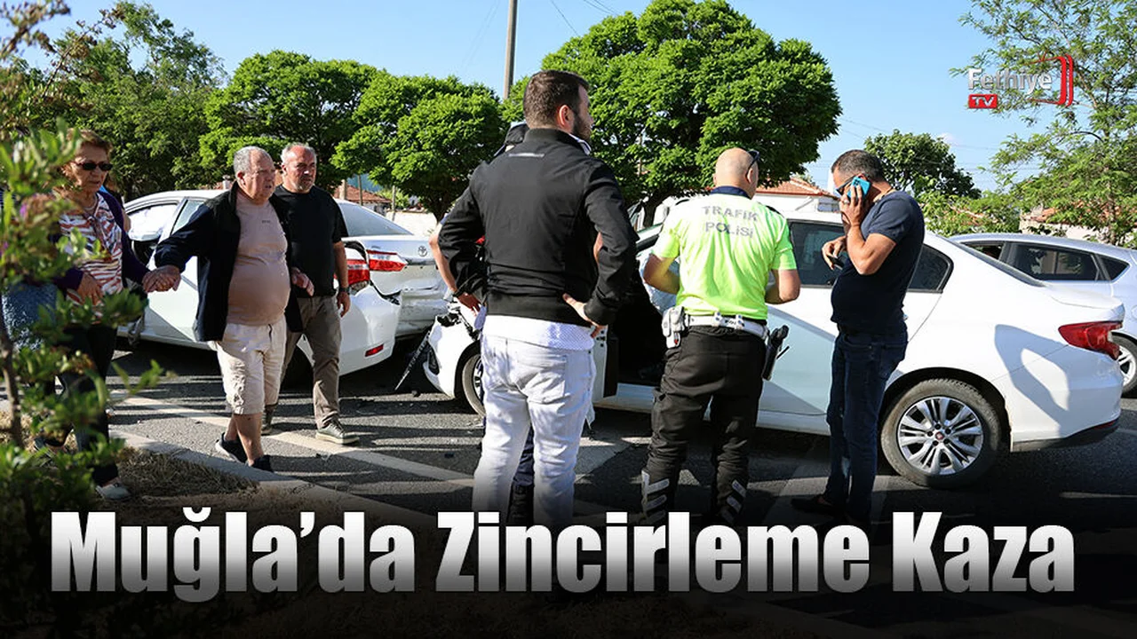 Muğla’da Zincirleme Kaza