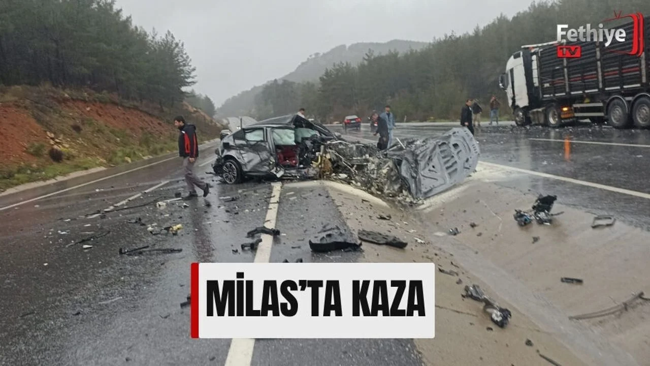 Milas’ta  Kaza