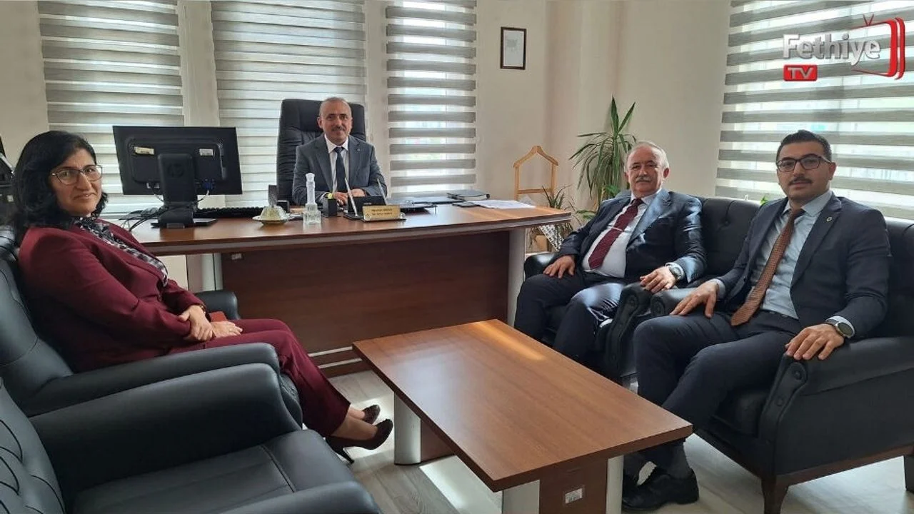 Seydikemer İlçe Milli Eğitim Müdürü Şumur’dan Nüfus Müdürü Okulu’ya Ziyaret