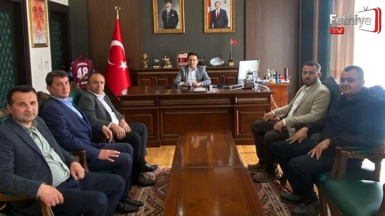 Başkan Alaşan’dan Kaymakam Dilekli’ye Nezaket Ziyareti