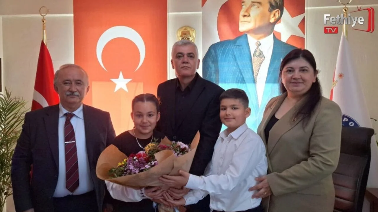Seydikemer’de Emniyet Müdürlüğü Makamı Miniklere Emanet
