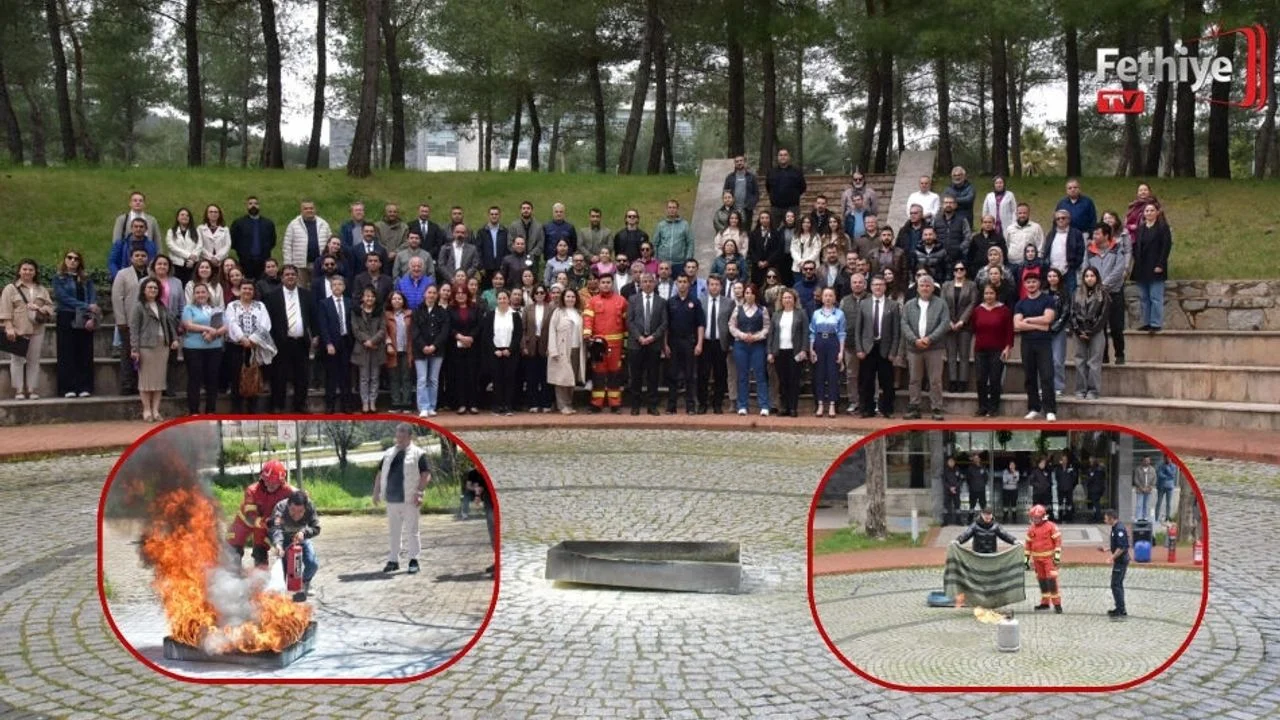 MSKÜ Akademik Ve İdari Personeline Yangın Eğitimi
