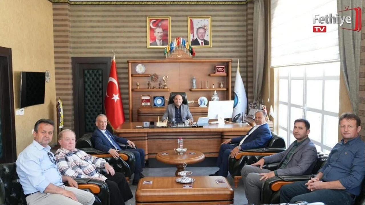 Ziraat Odalarından Başkan Akdenizli’ye Ziyaret