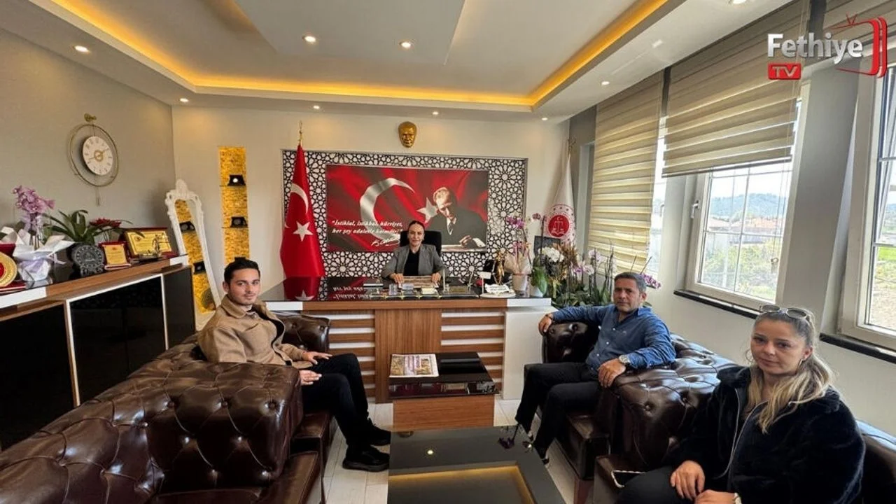 Seydikemer Gazetesi Ve Seydikemer Tv Ekibinden Başsavcı Arslan’a Ziyaret