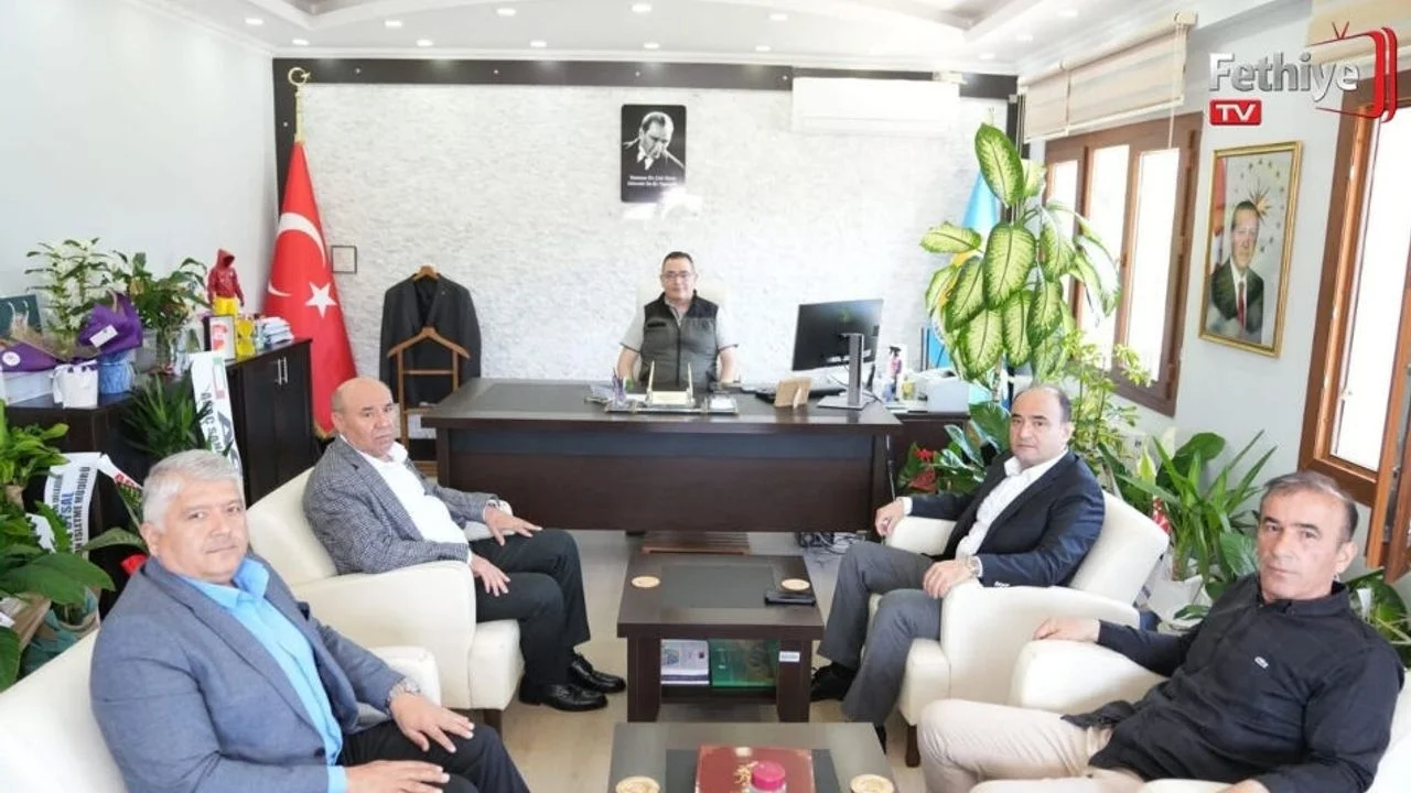 Seydikemer’de Orman İşletme Müdürüne Hayırlı Olsun Ziyareti