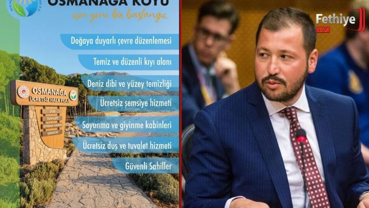 Göcek’te Osmanağa Koyu ve Kumluk Halk Plajı Hizmete Açılıyor