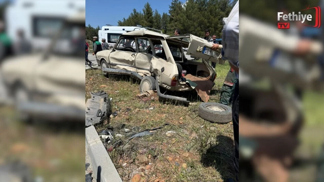 Muğla-Denizli Yolunda Feci Kaza: 1 Ölü, 1 Yaralı