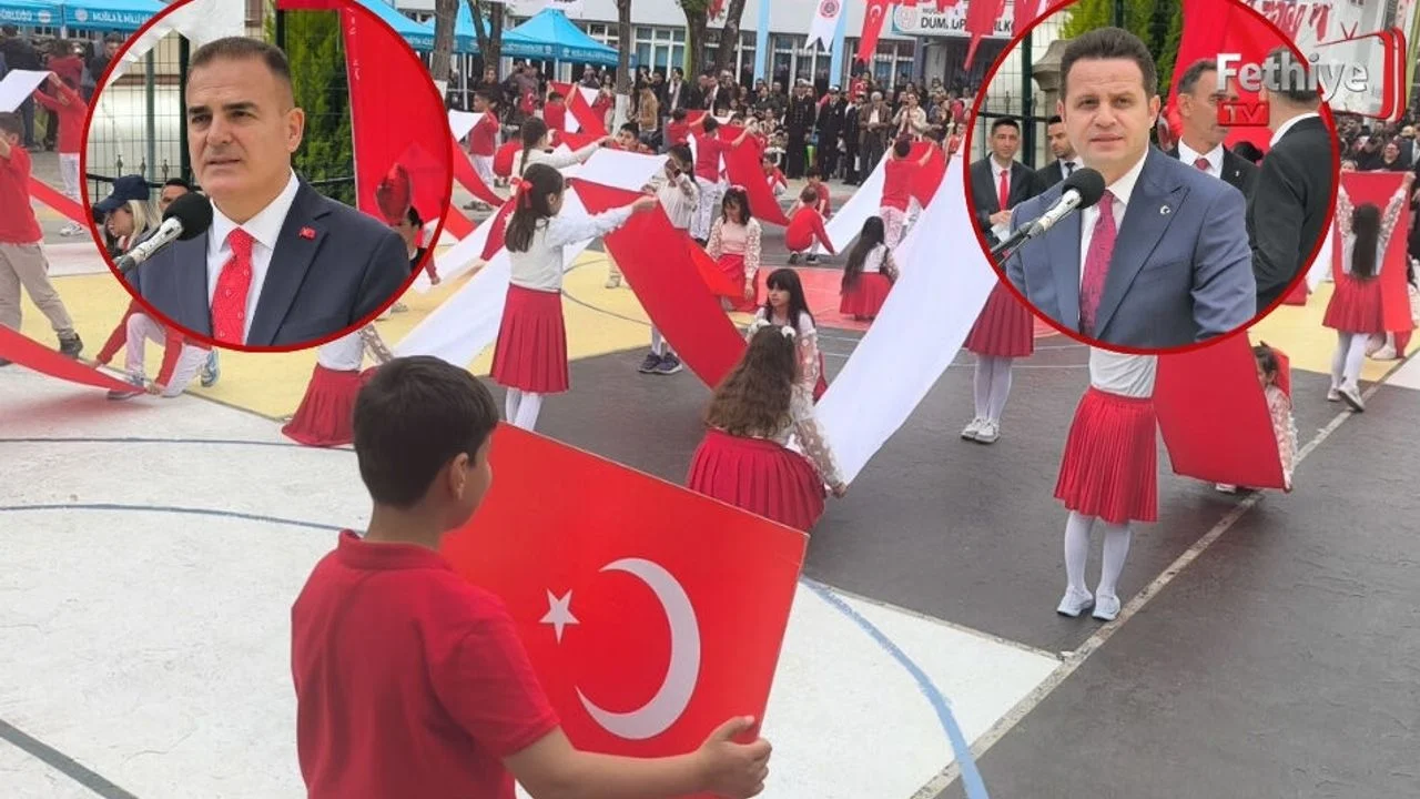 Muğla'da 23 Nisan Coşkusu Törenlerle Kutlandı