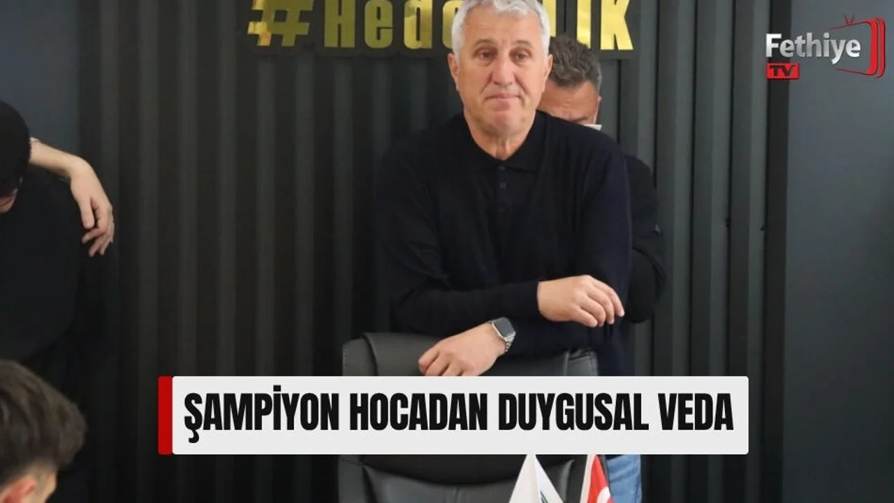 Şampiyon Hocadan Duygusal Veda