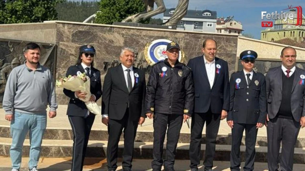 Seydikemer'de Türk Polis Teşkilatının 181. Kuruluş Yıl Dönümü Törenle Kutlandı