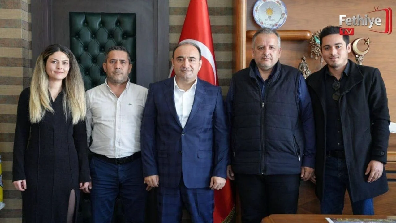 Seydikemer Gazetesi Ve Seydikemer Tv Ekibinden Başkan Akdenizli’ye Ziyaret