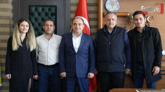 Seydikemer Gazetesi Ve Seydikemer Tv Ekibinden Başkan Akdenizli’ye Ziyaret