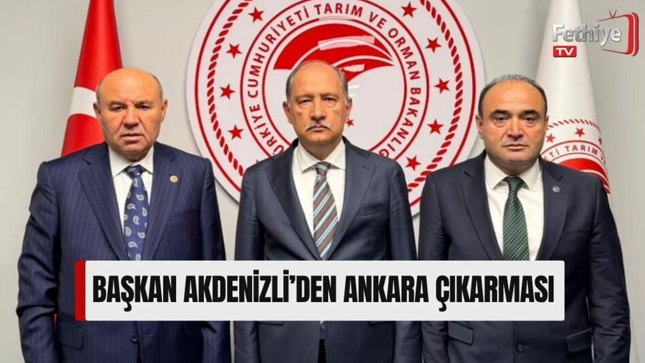 Başkan Akdenizli’den Ankara Çıkarması
