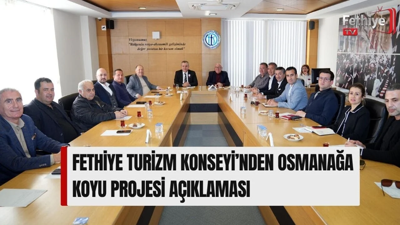 Fethiye Turizm Konseyi’nden Osmanağa Koyu Projesi Açıklaması