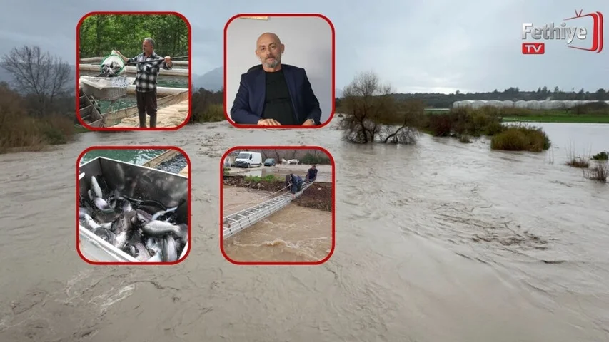 Seydikemer’deki Sel Felaketi Alabalık Tesislerini Vurdu: 100 Milyon Tl Zarar