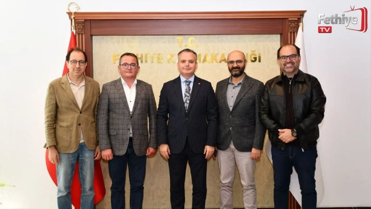 Likya İş İnsanları Derneği’nden Kaymakam Akkaya’ya Ziyaret