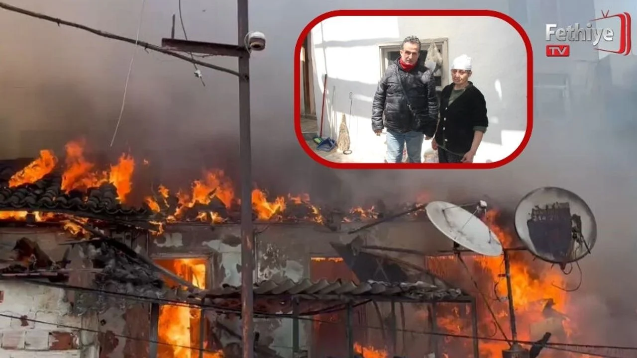 Menteşe’de Küle Dönen Evleri İçin İki Kardeş Yardım Bekliyor