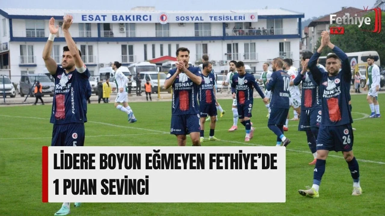Fethiyespor, Taraftarlarını Mutlu Etti
