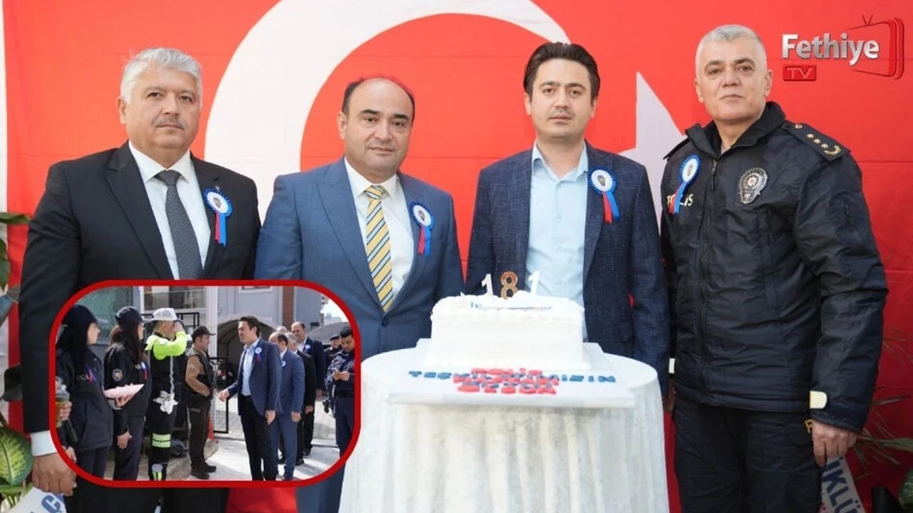 Seydikemer’de Polis Haftası Kokteylle Kutlandı